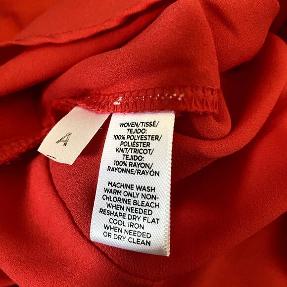 Loft Layered Hem Twofer Tank Top Solid Hot Pink Tiered Barbiecore‎ Size Small - Picture 4 of 4